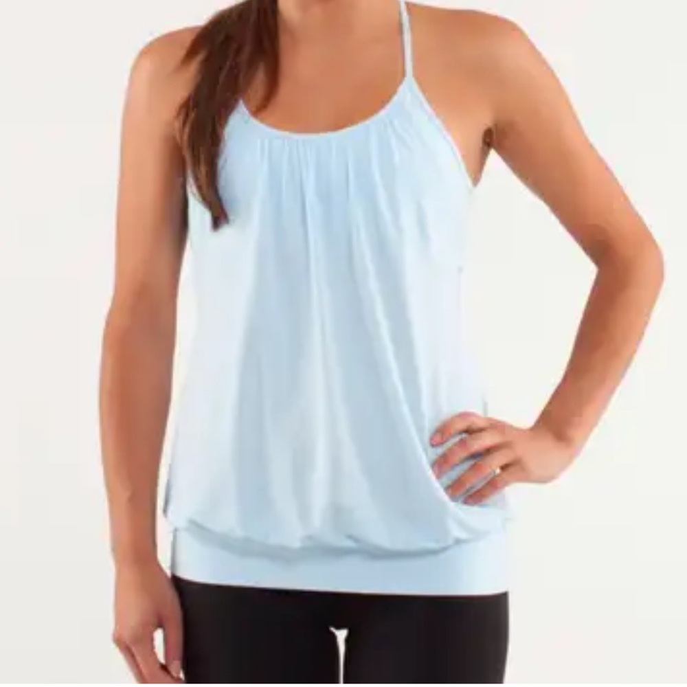 Lululemon No Limits Tank Top Light Blue